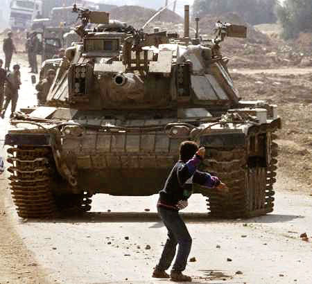 Palestinian boy, Faris Odeh, shot and killed by Israeli forces on November 9, 2000
